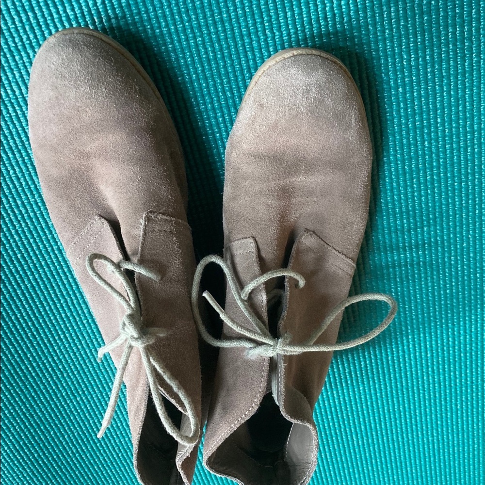 Steve Madden Upper Leather Lace Up Suede Shoes 7B